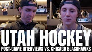 Clayton Keller & Logan Cooley Recap First Ever Utah NHL Game, Clutch Points vs. Chicago Blackhawks