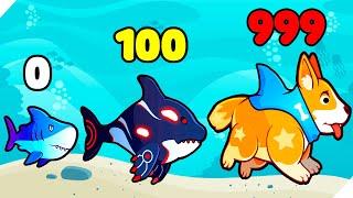 ЭВОЛЮЦИЯ БОЕВОЙ РЫБЫ ДЛЯ ВЫЖИВАНИЯ! Merge Fish Eater.io