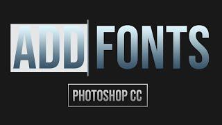 How to Add/Install Fonts in Photoshop 2023
