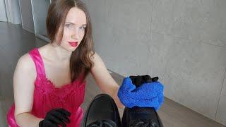 shoes cleaning roleplay asmr calm sounds for sleeping