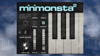 making beats with Minimonsta2 presets  VST synth plugin
