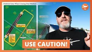 NO TEARDROP IN NON TOWERED PATTERN ENTRIES - learn tips and tricks for safer flying