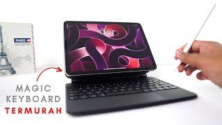 Alternatif Magic Keyboard for iPad Pro / iPad Air | Review GOOJODOQ Magic keyboard