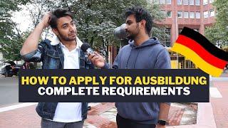 AUSBILDUNG (Vocational Training) in Germany | How to Apply? Complete Requirements!