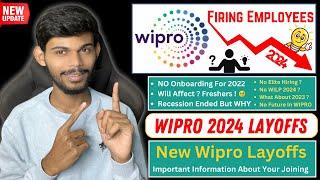 No Future In Wipro? | What About Current Onboarding | Layoffs In Recession