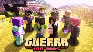 SOBREVIVI 100 DIAS em GUERR4!! - MINECRAFT SURVIVAL - O FILME!!