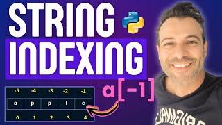 What is String Indexing in Python | Python Tutorial for Absolute Beginners