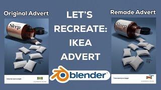 Let's Recreate: IKEA Pillow Advert (Beginners Tutorial)