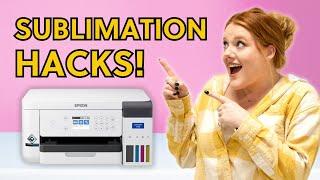 SUBLIMATION Hacks That Will Turn a Beginner Into a PRO!