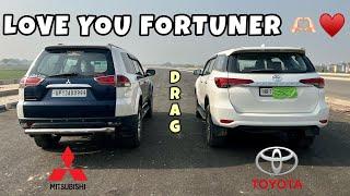 FORTUNER VS PAJERO SPORT : DRAG RACE | कौन है Segment का King ?