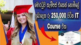 Free Online Certificate Course in Sri Lanka | Web Developer Online Courses by University of Moratuwa