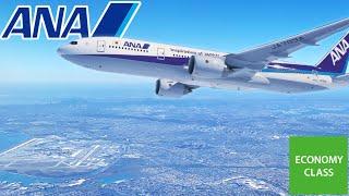 [Subtitles]ANA New B777-300ER Economy class/New York JFK︎Tokyo Haneda