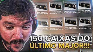 ABRINDO 150 CAIXAS DO ÚLTIMO MAJOR DE CS:GO!