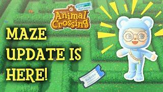 Maze Mini Game Is Here! Animal Crossing New Horizons