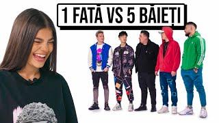 1 FATĂ VS 5 BĂIEȚI (BLIND DATE)