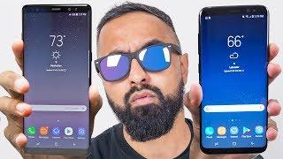 Samsung Galaxy Note 8 vs S8 Plus