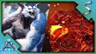 EVERY NEW CREATURE IN GENESIS! BLOODSTALKER, MAGMASAUR, FEROX + MORE! - Ark: Genesis [DLC Gameplay]