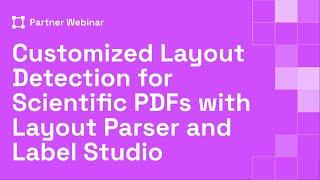 Customized Layout Detection for Scientific PDFs with LayoutParser and Label Studio