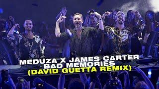 Meduza & James Carter - Bad Memories (David Guetta remix) [Visualizer]