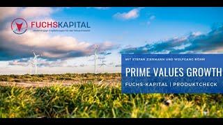 FUCHS-Kapital | Produktcheck im Video: PRIME VALUES Growth