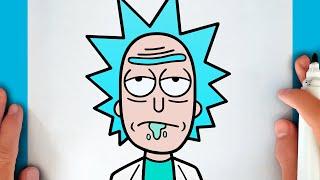 HOW TO DRAW RICK FROM RICK AND MORTY