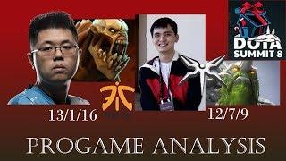 Fnatic.EternalEnvy Shows No Mercy Against Mineskis Tiny Draft | The Summit 8 | Progame Analysis #1