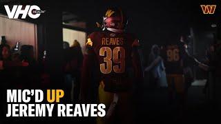 Jeremy Reaves Mic'd Up for Week 16 vs. the Eagles | Washington Commanders | NFL