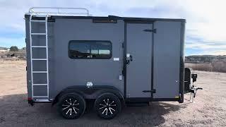 The Perfect 7x14 Multi Use Cargo Trailer for sale!  Loaded with features!