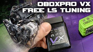 Free LS tuning with new OBDX Pro VX and LS Droid for Windows