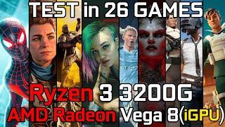 Ryzen 3 3200G with AMD Radeon Vega 8 Graphics : Test in 26 Games in 2024 - Ryzen 3 3200G Gaming