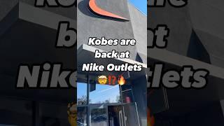 KOBES ARE BACK AT NIKE OUTLETS?! 