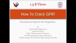 How to Crack GPAT (English)