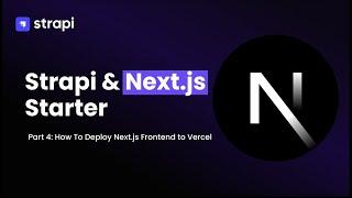Deploying Next 13 Starter Project To Vercel:  how to deploy your Next JS project