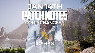 Patch Notes For Icarus & Thoughts | PLAYER INSURANCE & ANOTHER EXTENDED SURVERY