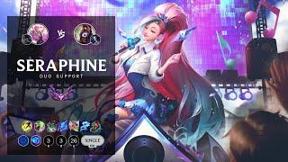 Seraphine Support vs Lulu - EUW Master Patch 12.14