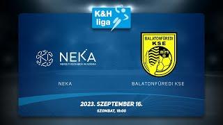 HSA NEKA-Balatonfüredi KSE - K&H férfi liga, 2023.09.16. 18:00