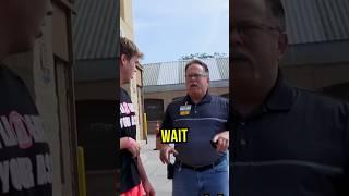 Prankster Vs. Walmart Manager  #prank #shorts