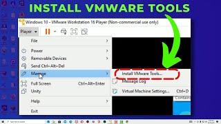 [GUIDE]  "VMWARE TOOLS" Install on VMWARE Workstation Player Windows 11/10/7
