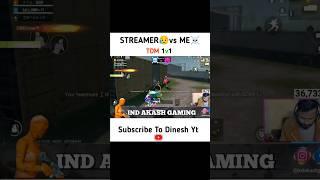 STREAMERvs Me️#gaming#pubglite#shorts #viralvideo#pubglitenewupdate #pubglite1v4clutch#trending