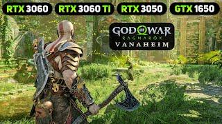 God of War Ragnarök (Patch 2) RTX 3060 Ti - RTX 3060 - RTX 3050 - GTX 1650 - Optimized Settings