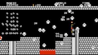 [TAS WR] Super Mario Bros. "debug mode" in 00:53.53 by lexikiq (April Fools)