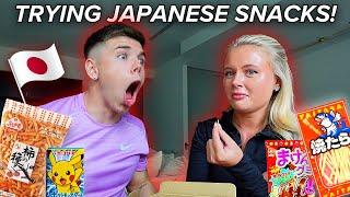 TRYING JAPANESE SWEETS WITH MY GIRLFRIEND !! GONE WRONG ...