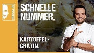 Schnelles Kartoffelgratin-Rezept von Steffen Henssler