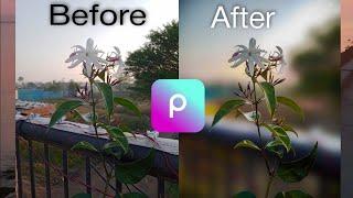 How To Blur Background In Picsart || Lightroom preset