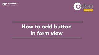 How to Add Button to Form View in Odoo 14 | Adding Buttons to Forms