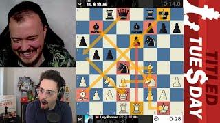 GREAT GAME!!! IM GothamChess vs GM Aleksandr Shimanov