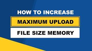 Increase Maximum Upload File Size in cPanel.