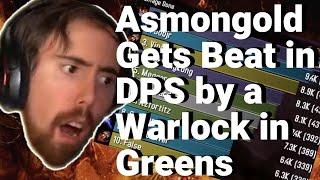 Asmongold Loses in DPS on His Overgeared Warlock in Classic WoW