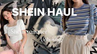 Huge SHEIN unboxing  [ASMR aesthetic] SHEIN  summer haul , bags, accessories 