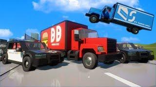 The BIGGEST Lego Cops VS Robbers Police Chase Ever?! - Brick Rigs Multiplayer Roleplay